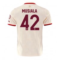 Camisa de Futebol Bayern Munich Jamal Musiala #42 Equipamento Alternativo 2024-25 Manga Curta